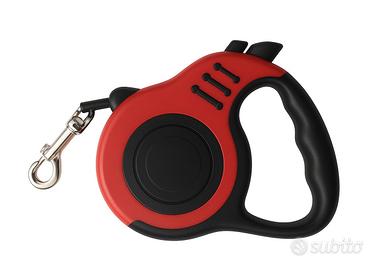 Guinzaglio retrattile 3 mt gancio in metallo 