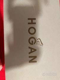 Scarpe Hogan nere brillantinato