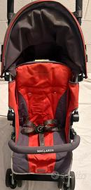 Passeggino Maclaren pieghevole con accessori