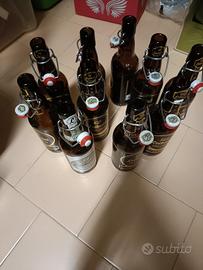 bottiglie vuote birra 500 ml