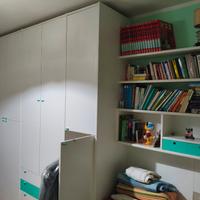 cameretta per ragazzi con ponte