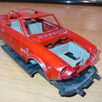 Scocca fiat 124 Burago da recupero