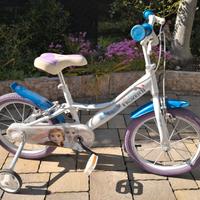 Bicicletta 12" Dino Bikes Frozen Bianco/Viola
