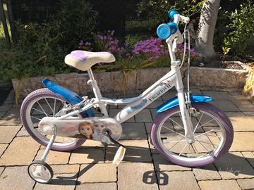 Bicicletta 12" Dino Bikes Frozen Bianco/Viola
