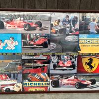 Michelin - campioni del mondo, poster vintage 1979