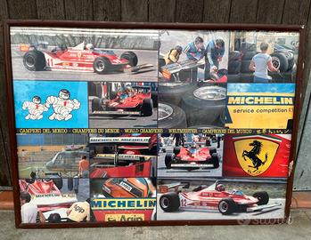 Michelin - campioni del mondo, poster vintage 1979