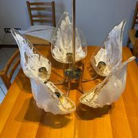 Lampadario La Murrina Petali in Vetro di Murano