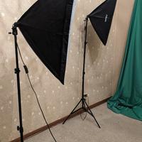 Intey Softbox kit fotografico 85W (2Pezzi)