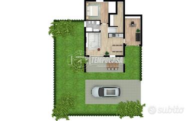 PIANO TERRA CON GIARDINO IN CENTRO