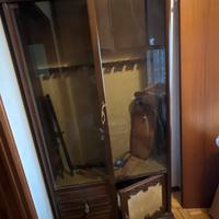 Vetrina porta fucili legno