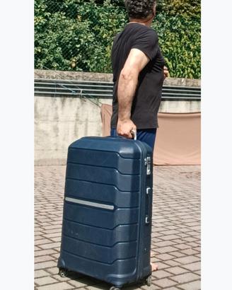 Valigia Trolley rigido XL- cm. 81x55x33 -120 Lt.