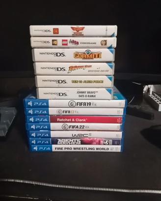 giochi Nintendo DS/3DS e PS4