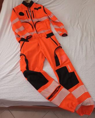 Divisa protezione civile arancione 