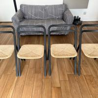 Set 4 Sedie Vintage Cidue Anni 70 Design Cattelan