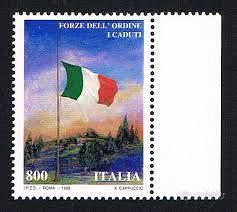 Francobollo Forze dell'Ordine I Caduti