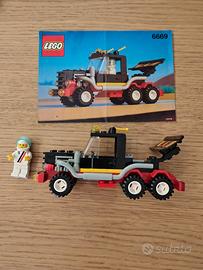 due set lego camioncino e pompieri vintage 