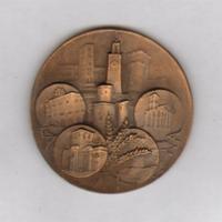 medaglia in bronzo per la Citta' di Latina