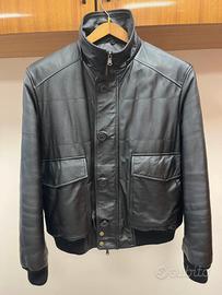 Giubotto da uomo in pelle