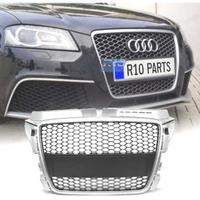 GRIGLIA AUDI A3 8P 08-12 LOOK RS3 GRIGIO CHIARO