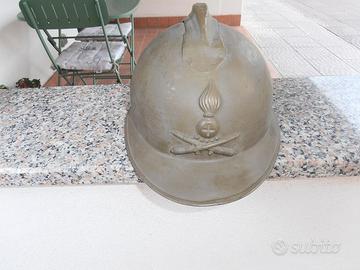 ITALIA - ELMETTO MOD. 16  - CON FREGIO METALLICO A