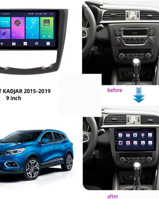 Navigatore renault kadjar android WIFI CARPLAY