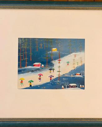 Quadro "Paesaggio innevato" di Meloni