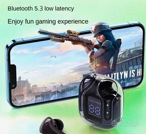 Auricolari Bluetooth 5.3 con display LED