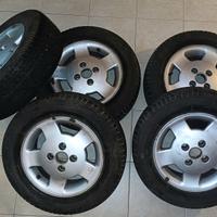 5 CERCHI IN LEGA FORD 4X108 R14 SIERRA KA FIESTA