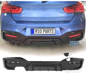 DIFFUSORE BMW F20 LCI 15- LOOK COMPETIZIONE CARBON
