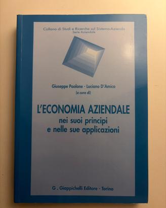 Economia aziendale - G. Paolone, L. D'Amico