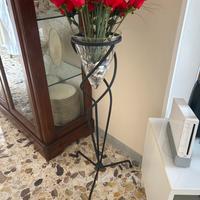 porta vaso e vaso (no spedizione a distanza)