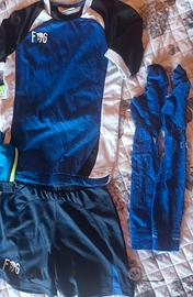 Abbigliamento completo da calcio
