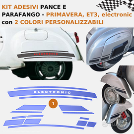 adesivi Vespa 125 ET3 Primavera ELECTRONIC Piaggio