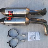 SCARICHI AKRAPOVIC OMOLOGATI YAMAHA R1 BIG BANG 