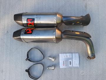 SCARICHI AKRAPOVIC OMOLOGATI YAMAHA R1 BIG BANG 