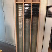 Porta cd a torre in legno