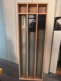 Porta cd a torre in legno