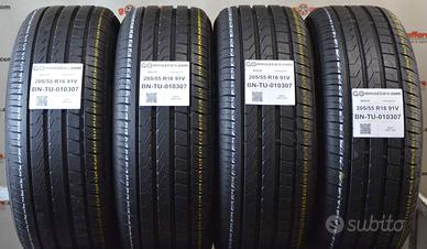 4 pneumatici pirelli 205/55 r16 91v tu10307