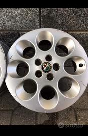 Set 4 cerchi in lega originali Alfa Romeo