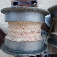 Rulli e ruote catenario Fiat 455 carro leggero