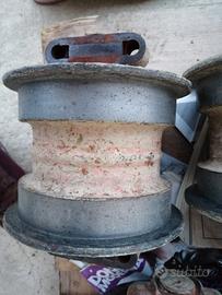 Rulli e ruote catenario Fiat 455 carro leggero