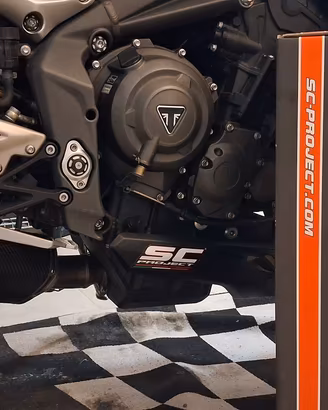 Scarico street triple sc project 