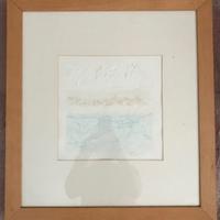 Guido Armeni - PAESAGGIO CON ALBERI - acquerello