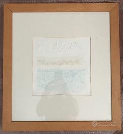 Guido Armeni - PAESAGGIO CON ALBERI - acquerello