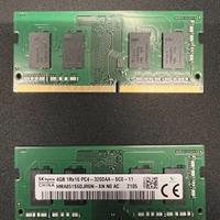 RAM DDR4 8Gb (2x4Gb) 3200Mhz SO-DIMM