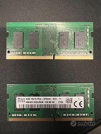 RAM DDR4 8Gb (2x4Gb) 3200Mhz SO-DIMM