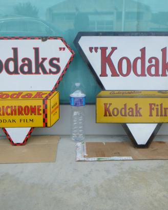 Targa smaltata insegna kodak