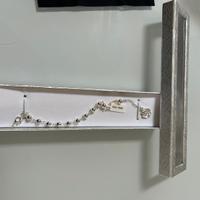Bracciale in plating real silver 925