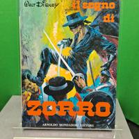 libro Walt Disney il segno di Zorro Mondadori 1973