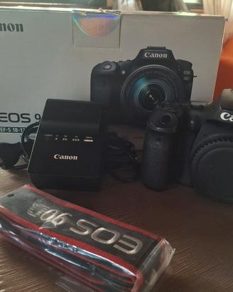 Canon EOS 90D Kit (32.5MP, 4K) 